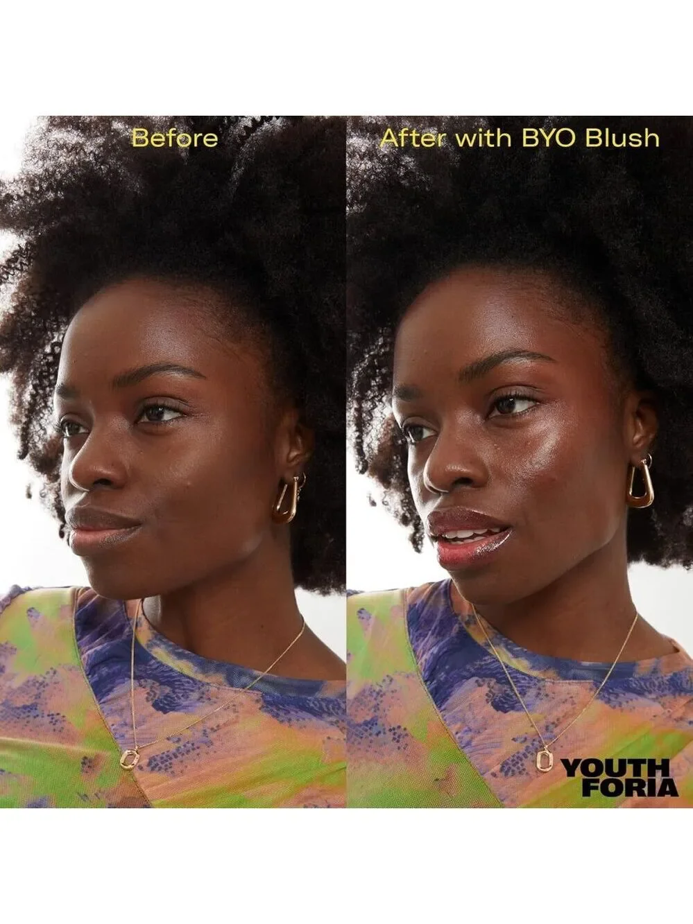 Youthforia BYO BLUSH Color Changing Blush Oil pH react clean beauty makeup NEW
